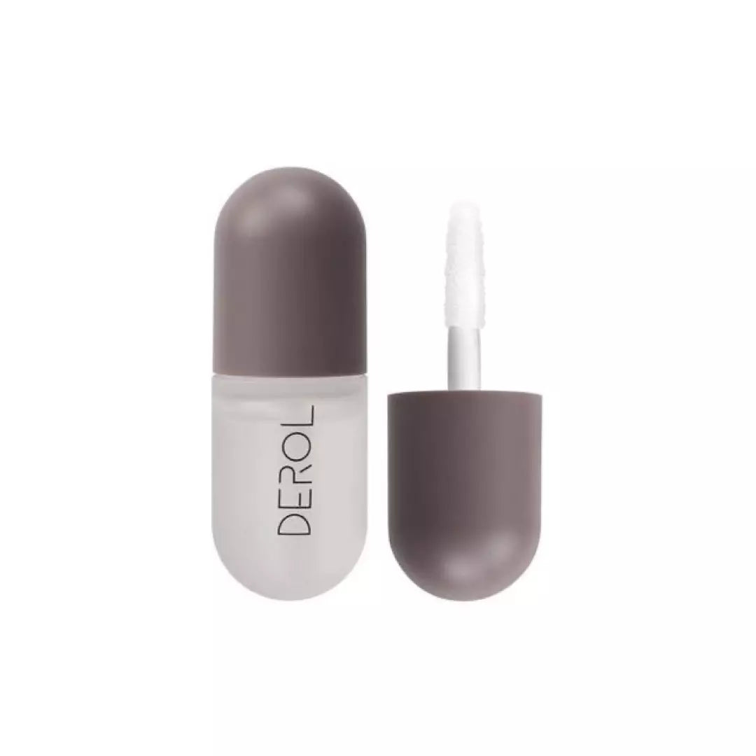 Het nacht serum van de Plumping Lipfiller van Derol staat afgebeeld. Deze lipfiller is speciaal ontwikkeld voor 's nachts en zorgt voor gehydrateerd volle lippen..