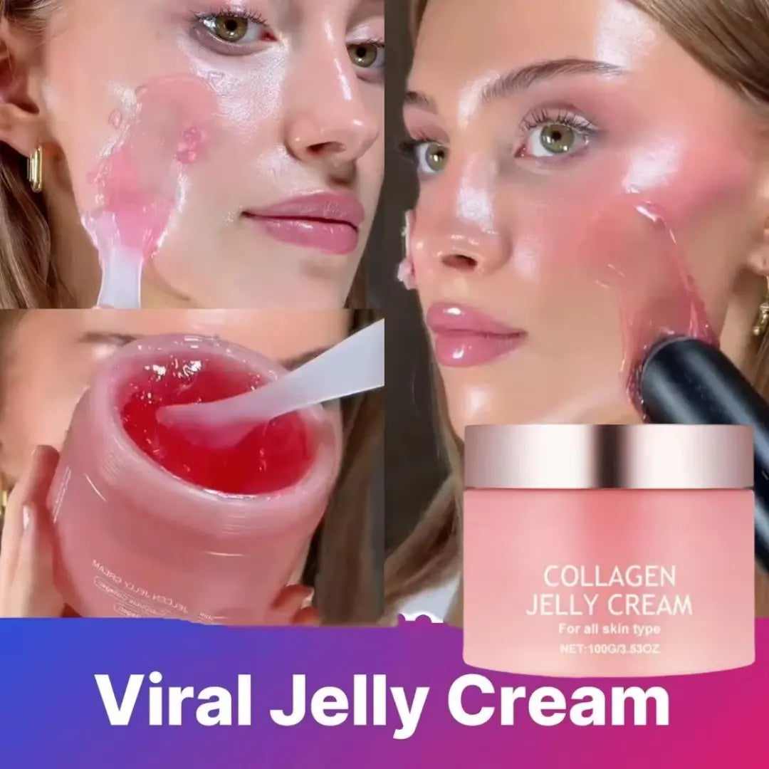 De TikTok Viral Jelly Cream - Lichte jelly textuur van collageen creme. 